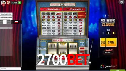 Descubra o Mundo do Cassino Online com 2700bet