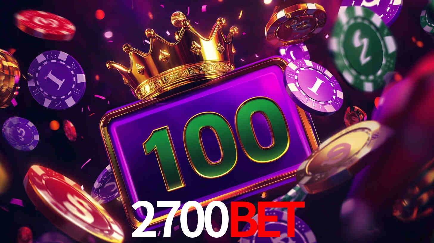 Welcome Bonus 2700bet